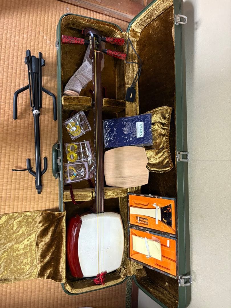 紅木津軽三味線セット