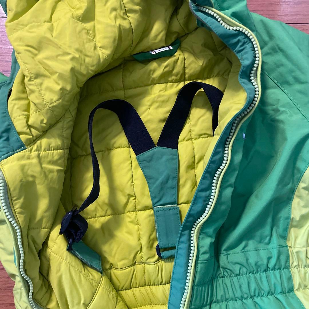 【美品】mont-bell パウダーカバーオール　100㎝