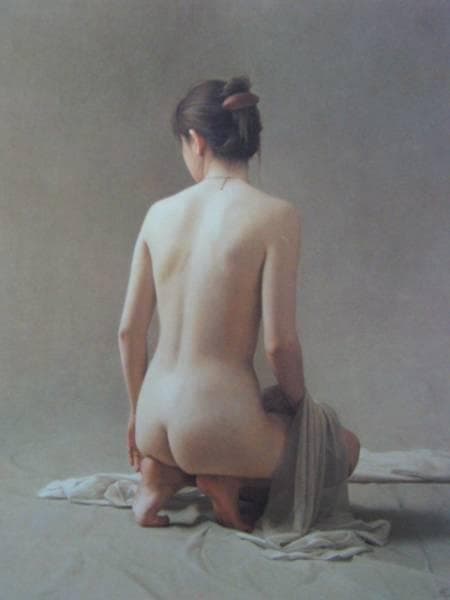 森本草介、【光の方へ】、希少な額装用画集より、美品、新品額装付