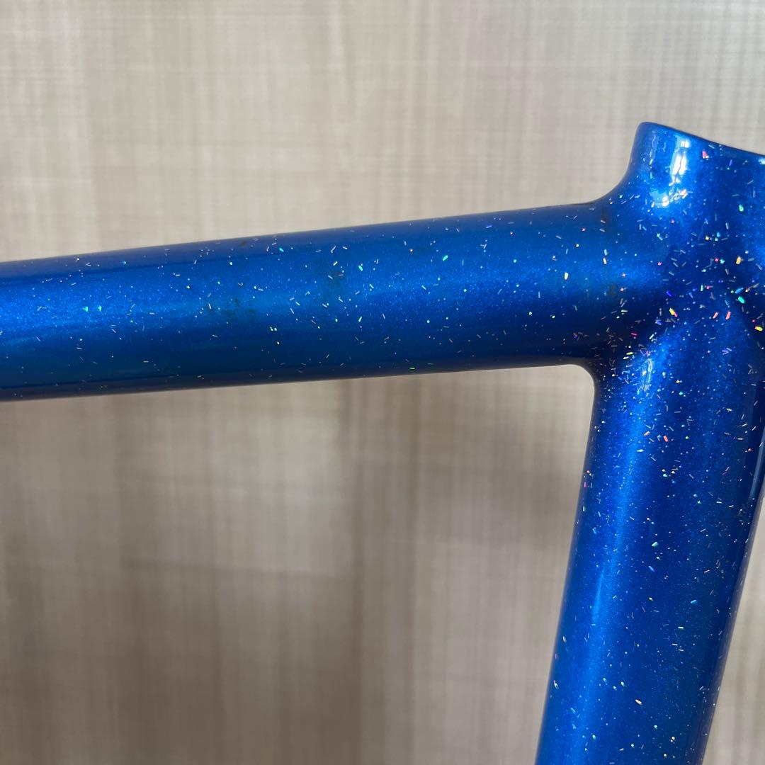 【競輪NJS認定】UMEZAWAフレーム 49cm Hattaヘッド&BB付き