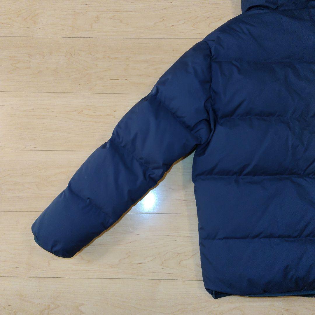 Lサイズ 美品【ルースイソンブラ】中綿フード付 ダウンジャケット 保温性◎