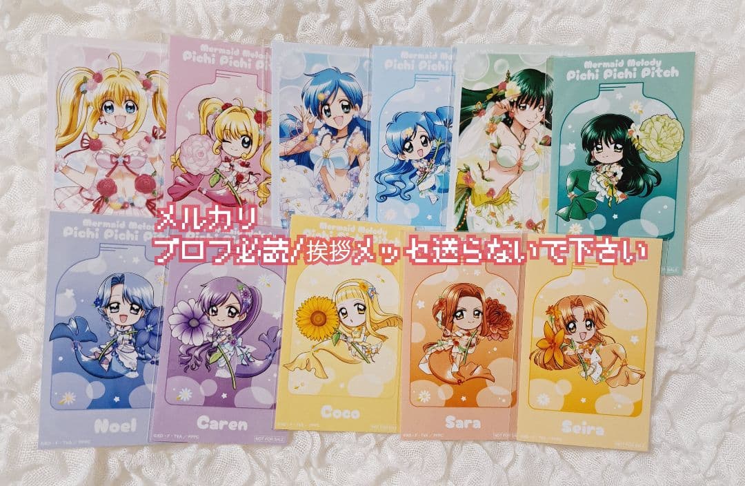 即購入可 ぴちぴちピッチ くじ引き堂 おまけ ミニブロマイド 11種セット