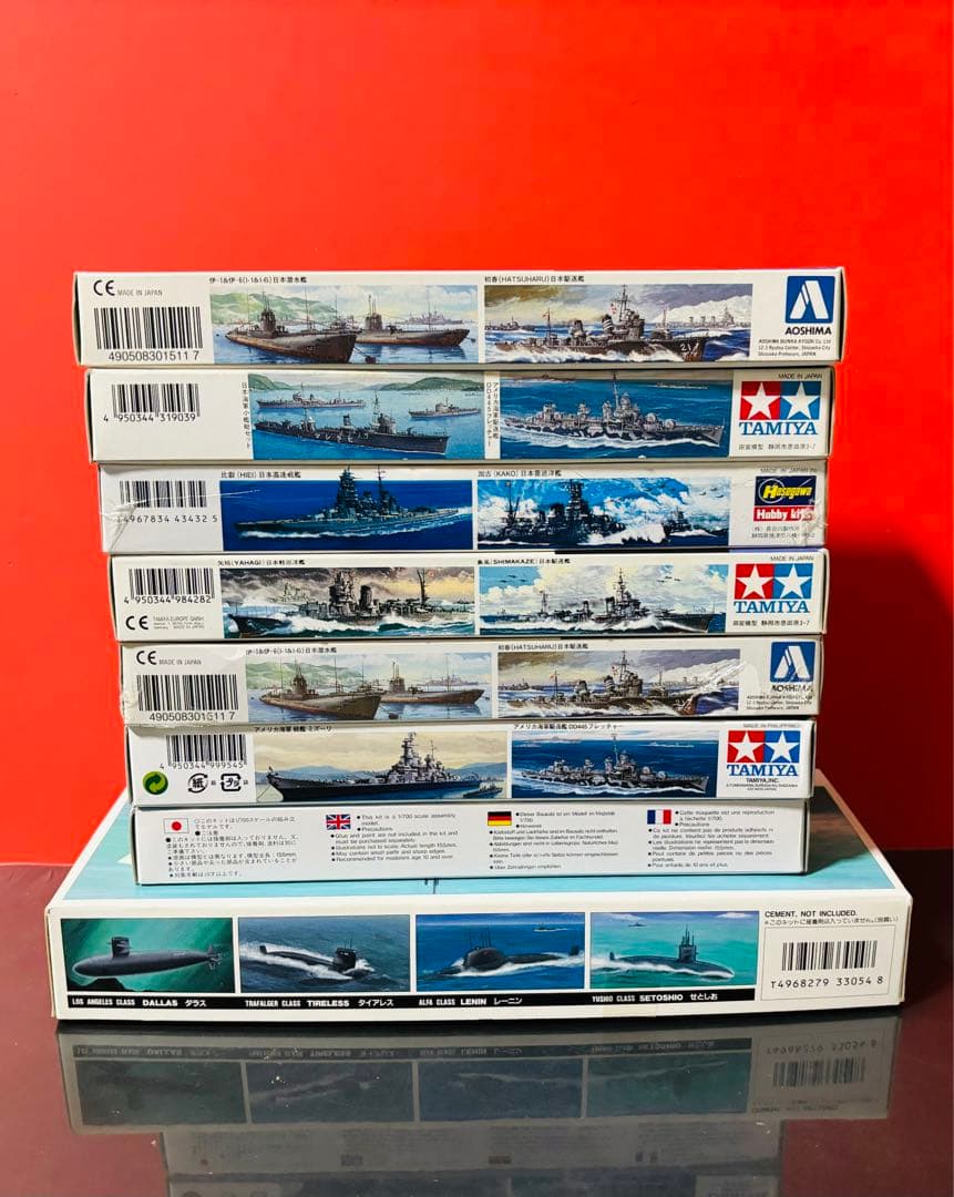 未使用 潜水艦 ハセガワ フジミ タミヤ アオシマ 8艇 プラモデル