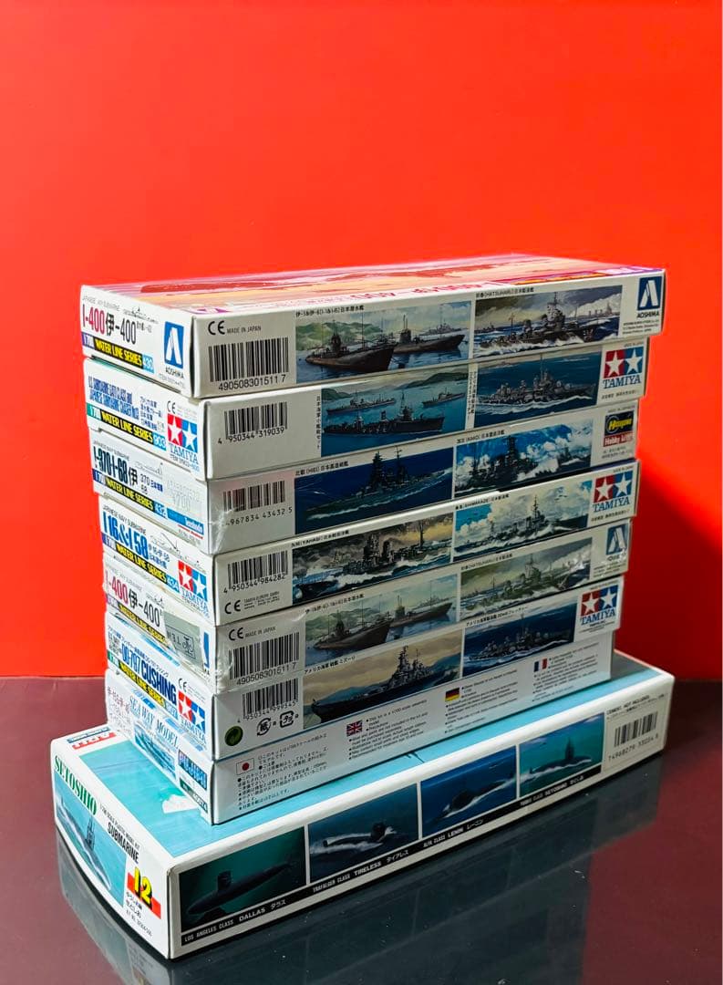 未使用 潜水艦 ハセガワ フジミ タミヤ アオシマ 8艇 プラモデル