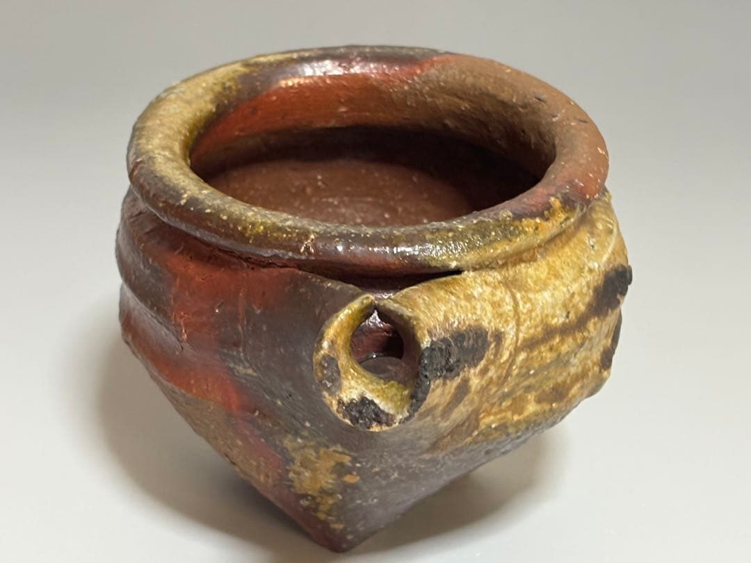 備前酒注ぎ　小出尚永　共箱　　師、原田拾六