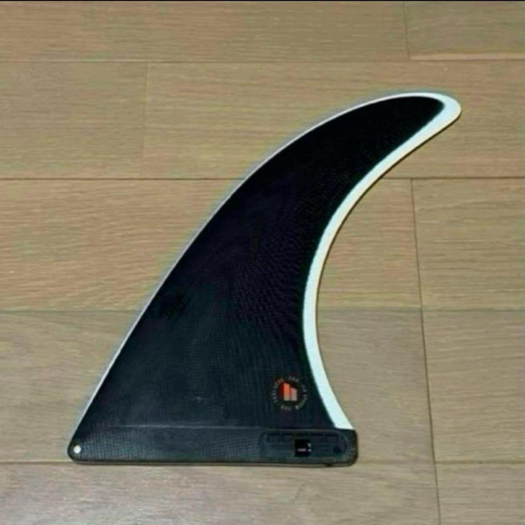 新品 FCS2 ロングボード センターフィン WAXHEAD 10 黒