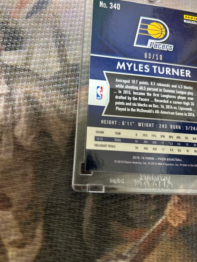 myles turner マイルズ・ターナー