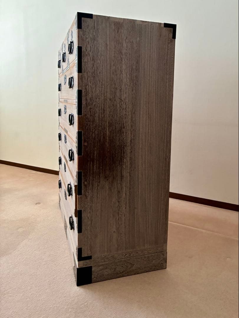 桐箪笥　時代仕上　新潟県加茂市産