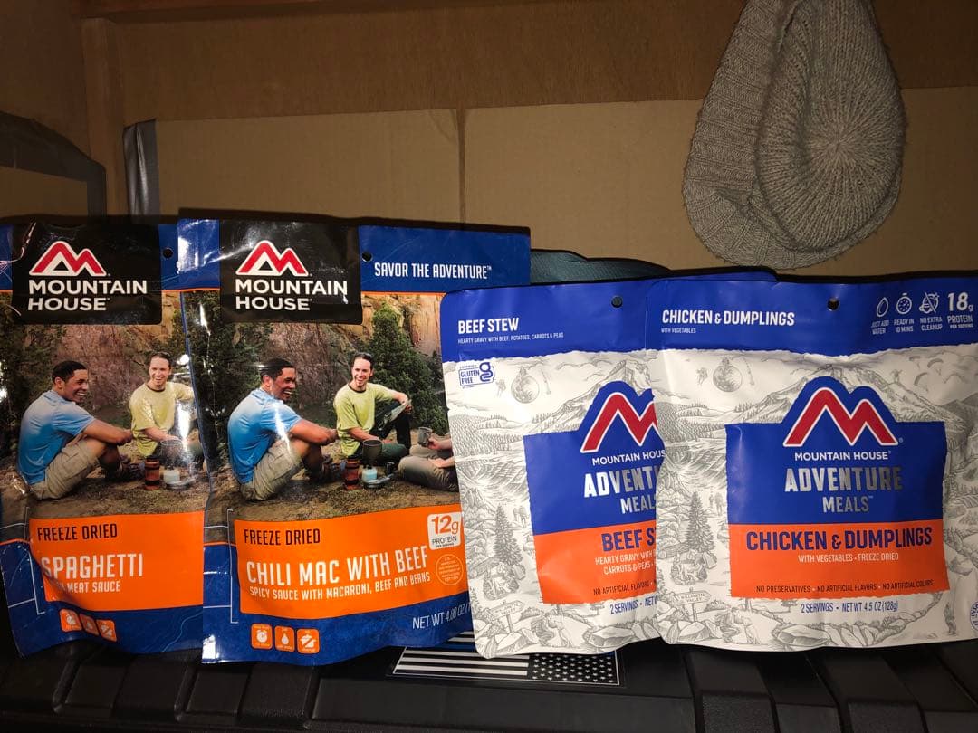 マウンテンハウス　フリーズドライ　災害　米 偵察部隊用レーション 備蓄