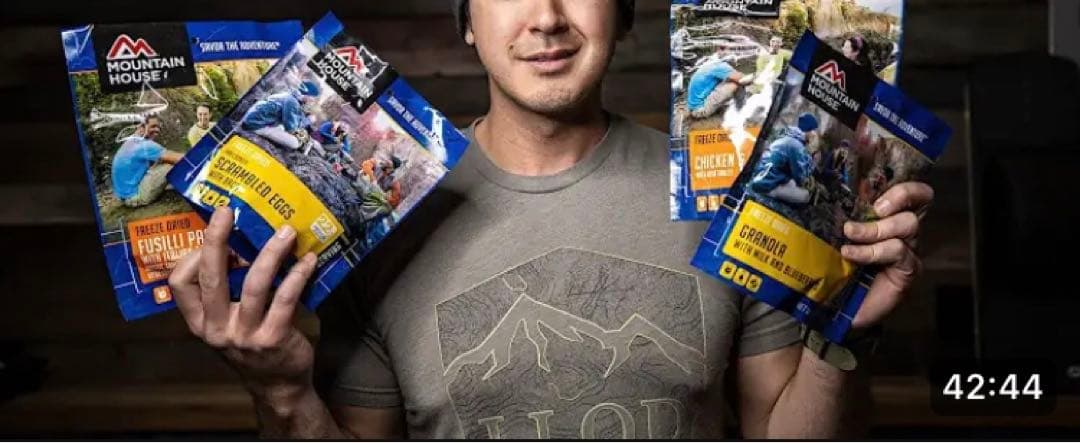 マウンテンハウス　フリーズドライ　災害　米 偵察部隊用レーション 備蓄