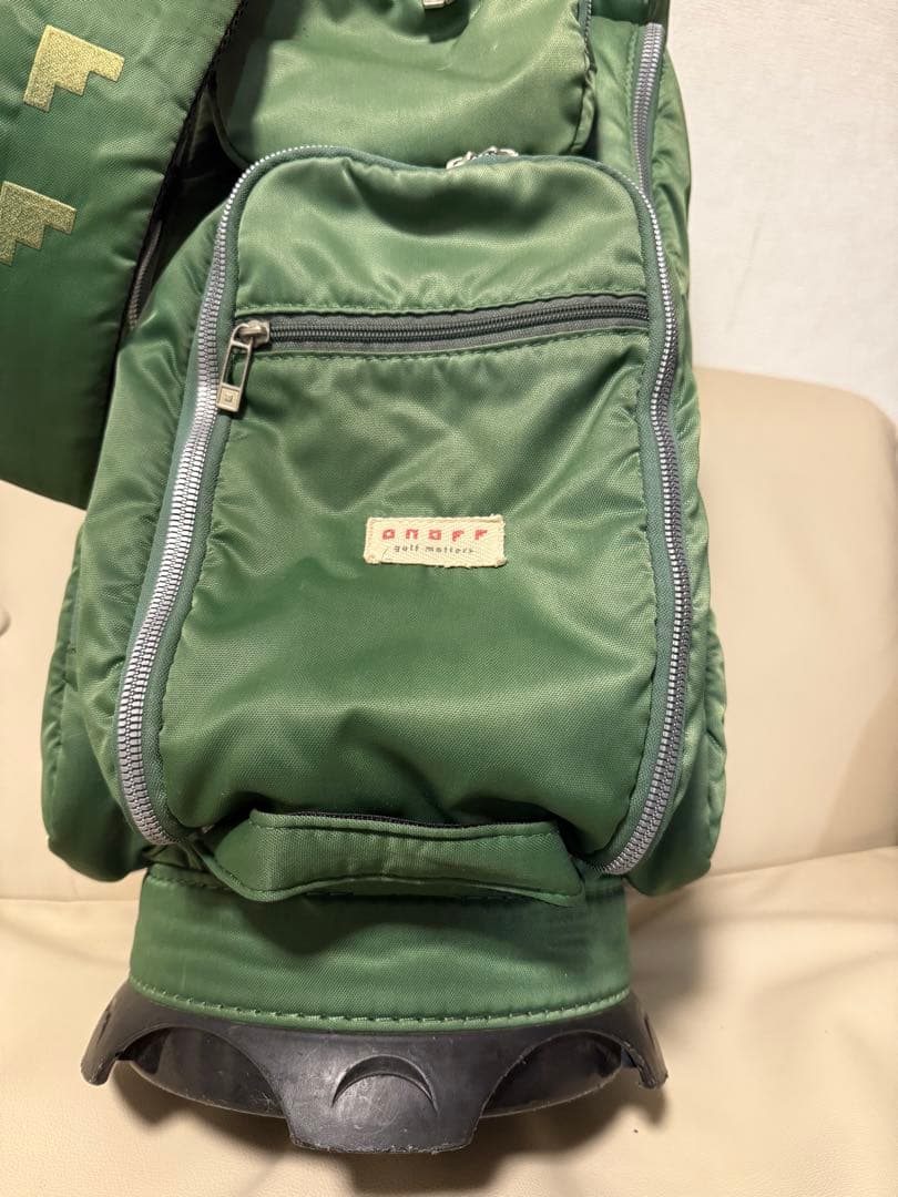 【送料込み】完売希少品　大人気　オノフ　ONOFF ゴルフバッグ　一点物