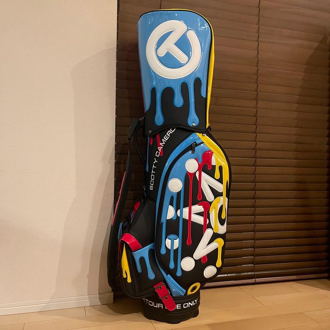Titleist SCOTTY CAMERON キャメロン キャディバッグ 黒赤