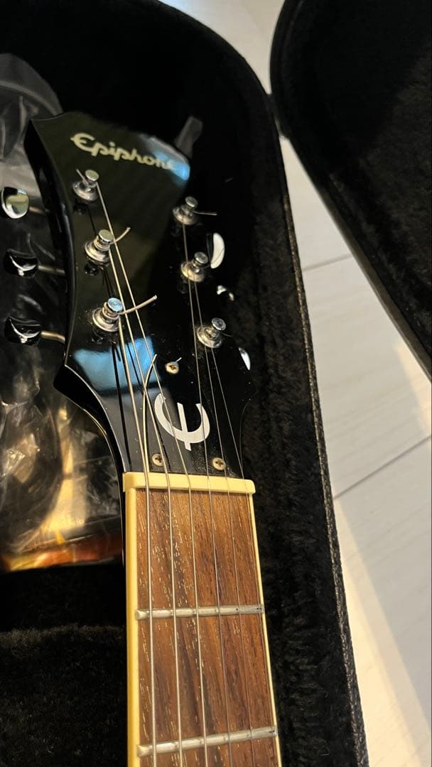 エピフォン カジノ Epiphone Casino ケース付き エレアコ
