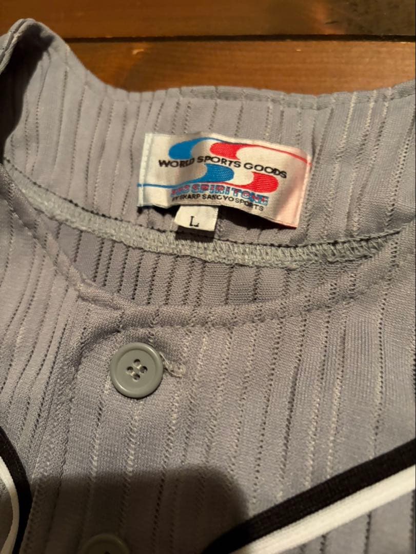 激レア　阪神タイガース　シャープ　レプリカユニフォーム　刺繍　銀ロゴ