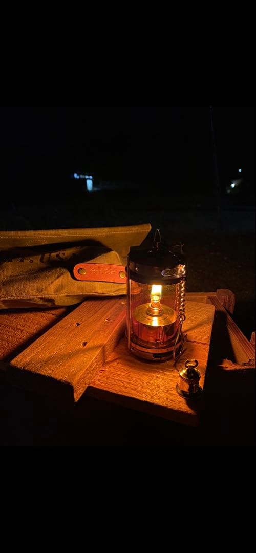 フォレストヒル　キャンドルランタン　真鍮製 オイルカートリッジteppan