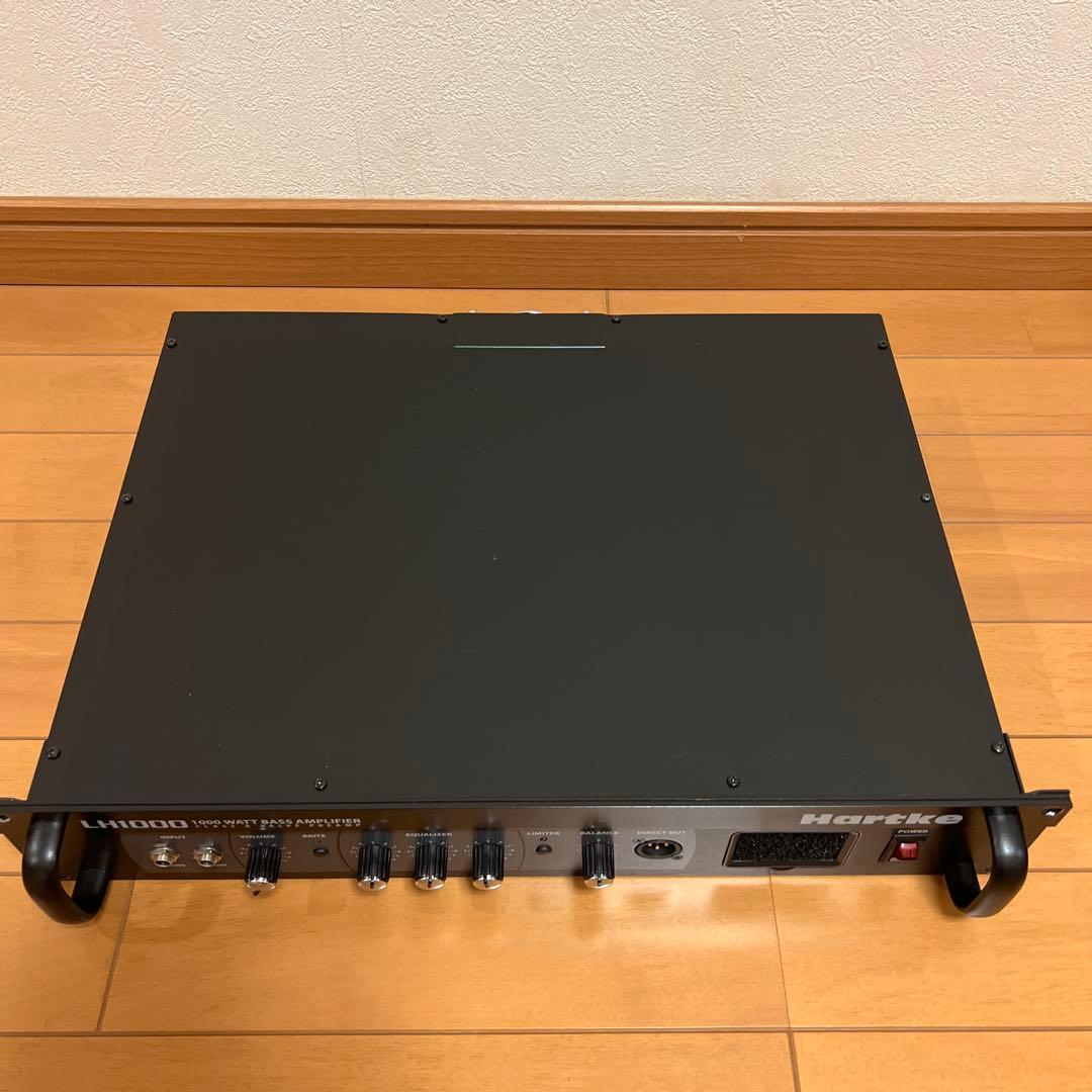❶Hartke LH1000 ベースアンプ ❷❸スピーカー❹ラック同時ご購入