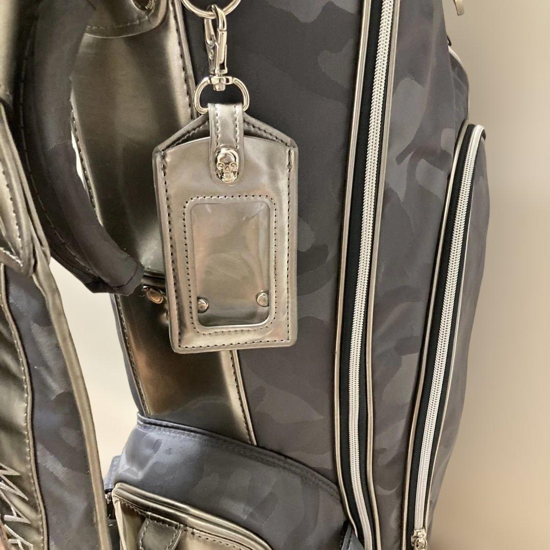 マークアンドロナ　キャディバッグ　9.5インチ　シルバー(お値引き交渉可能)