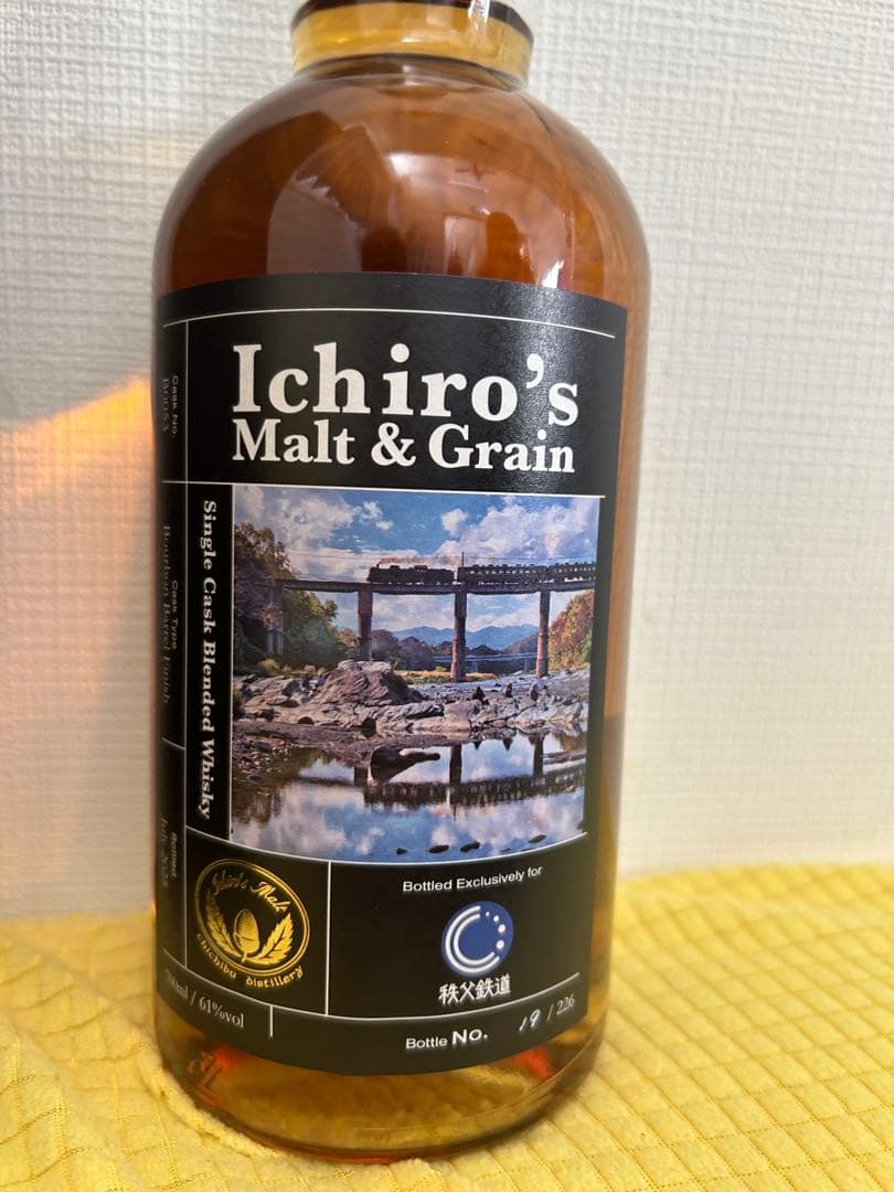 ウイスキー　イチローズモルト　秩父鉄道SLオリジナル2025 限定品