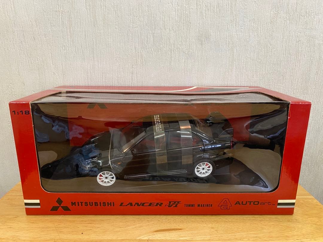 1/18 オートアート 三菱 ランサー エボリューション VI トミーマキネン