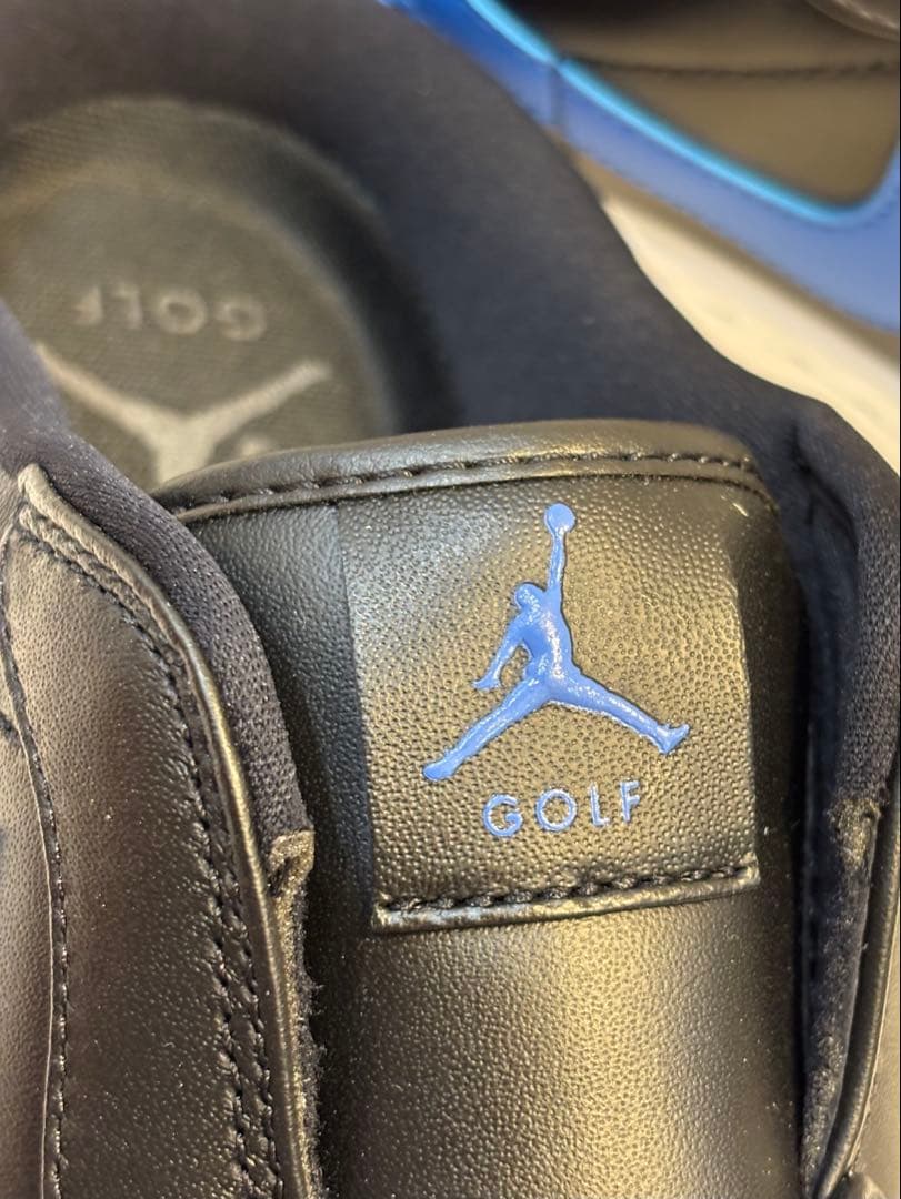 【美品】Jordan 1 Mule Golf　ブラック/ブルー　27.5cm