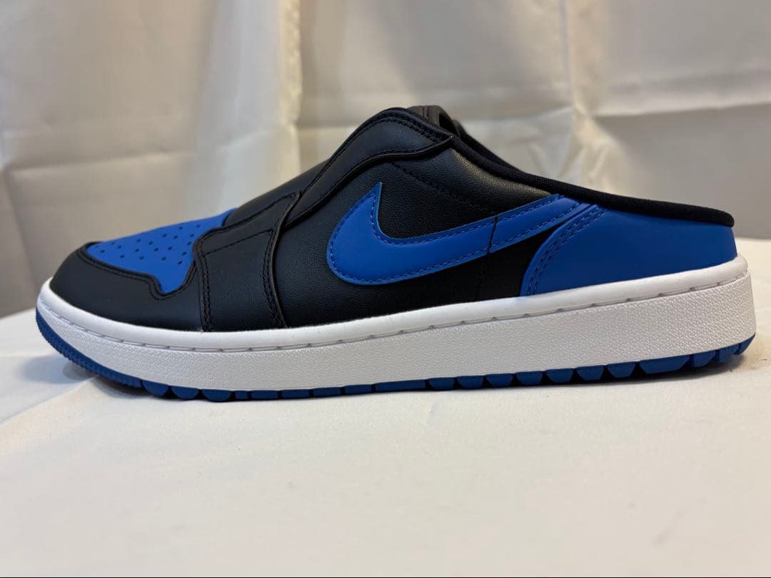 【美品】Jordan 1 Mule Golf　ブラック/ブルー　27.5cm