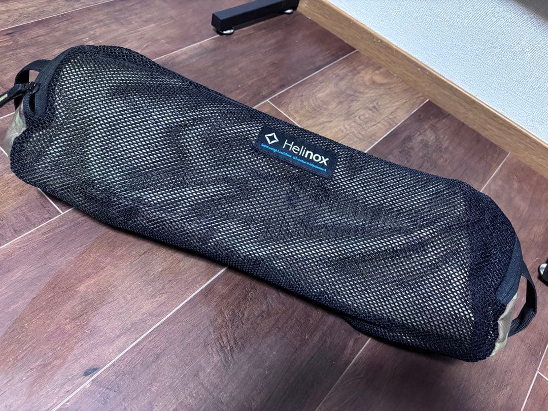 最終値下！廃盤希少品　Helinox キャンプチェア✖️グラインドロッヂ生刷り