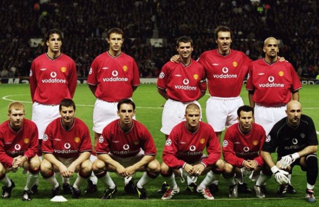 【黄金期】00s マンチェスターユナイテッド　トレーニングジャケット