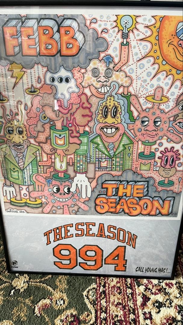 FEBB THE SEASON 限定ポスター　フレーム付き