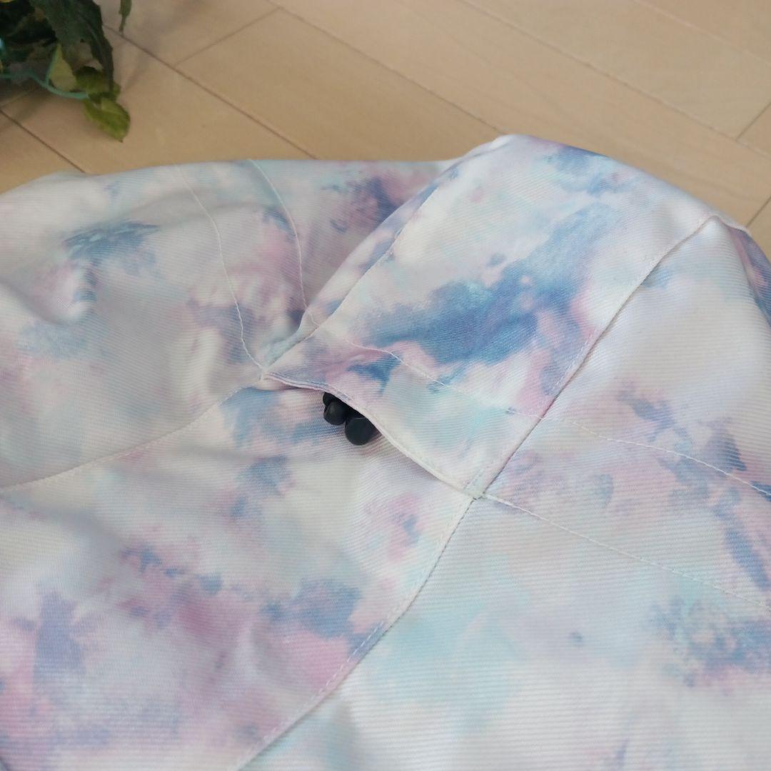 美品■エアボーンARBNレディーススキーウエア上下セットSラベンダー