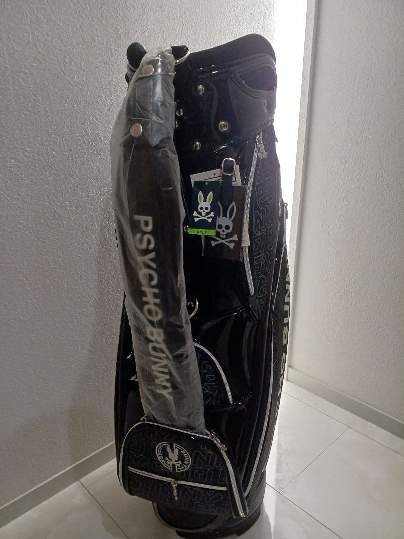 PSYCHO BUNNY ゴルフバッグ ブラック