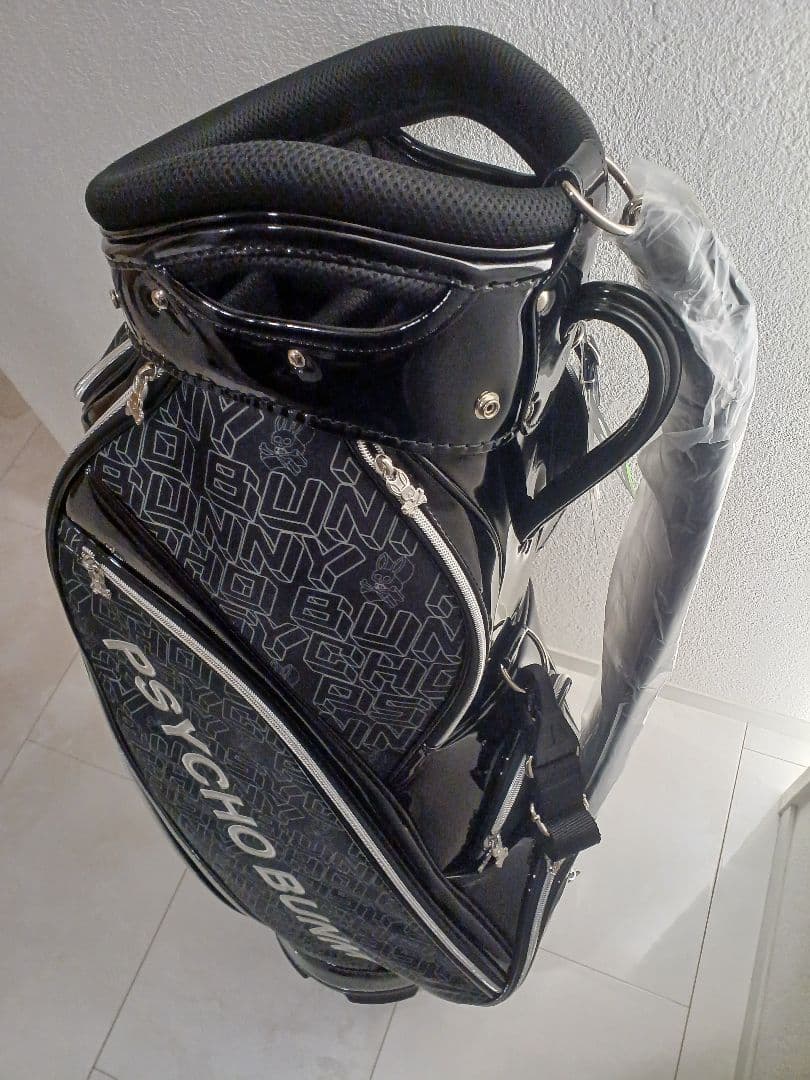 PSYCHO BUNNY ゴルフバッグ ブラック