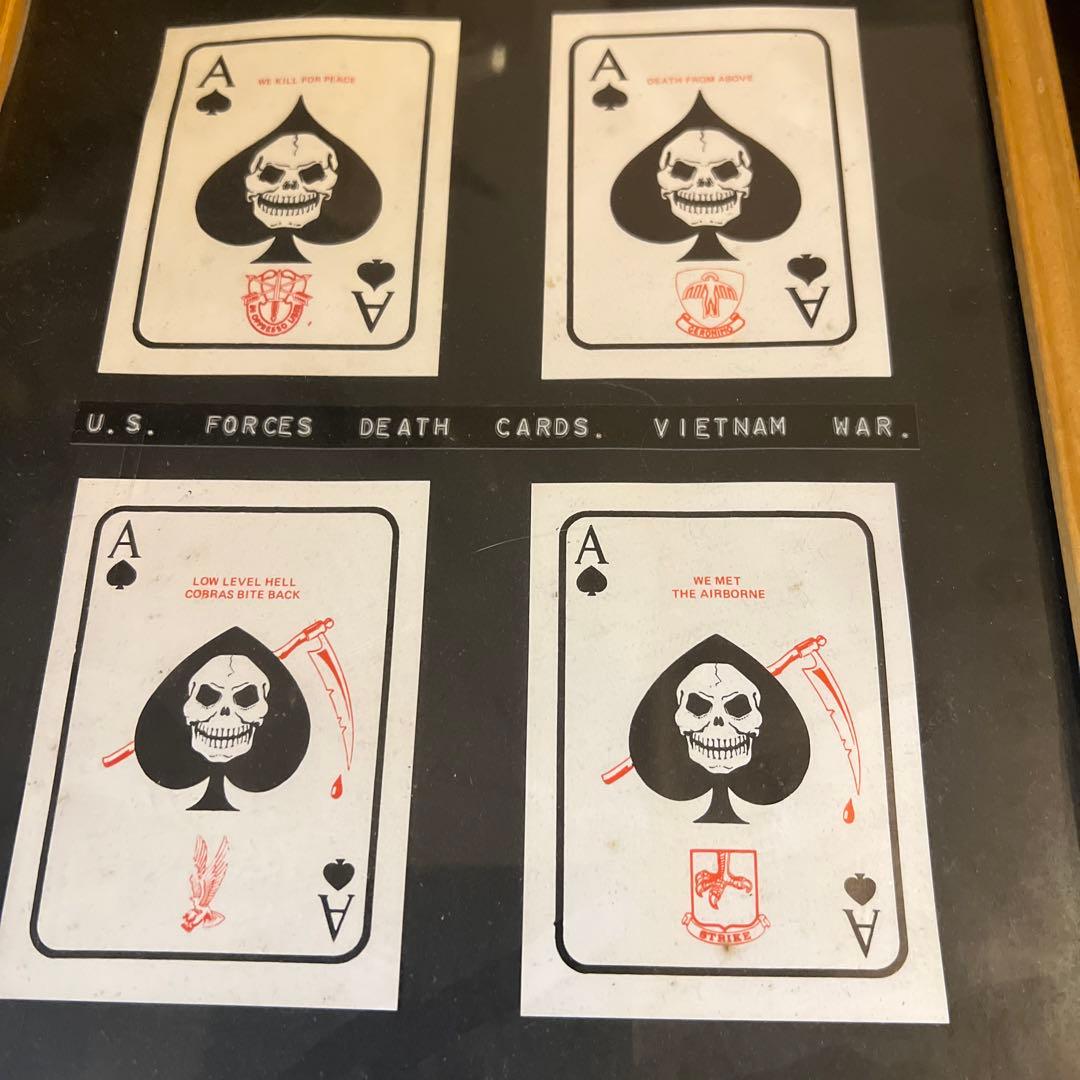 60年代　米軍　ベトナム戦　デスカード　実物