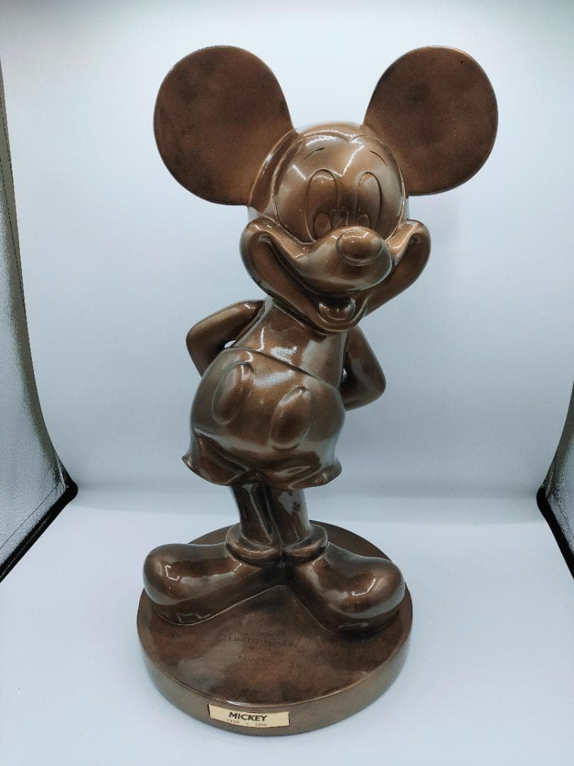ミッキーマウス アニバーサリー 特大 ブロンズ像 2006 1000体限定
