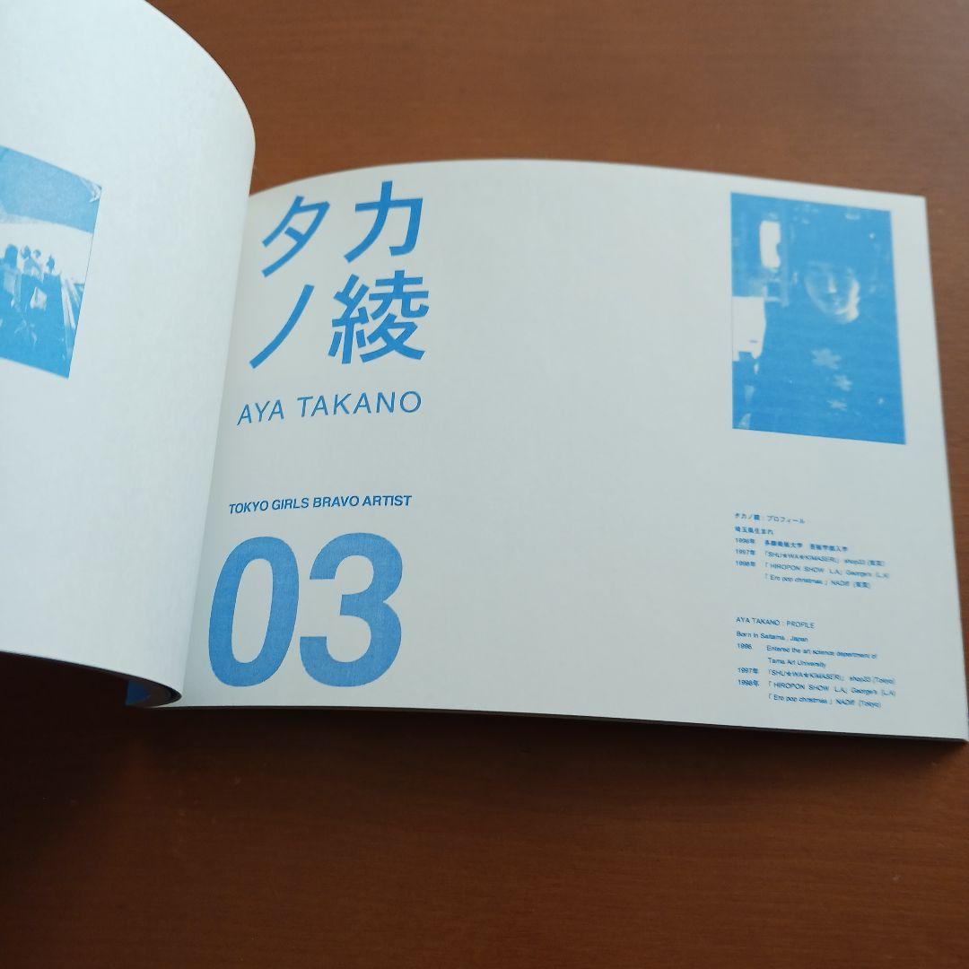 「東京ガールズ・ブラボー」タカノ綾、青島千穂、山口藍、藤本昌1999年直筆サイン