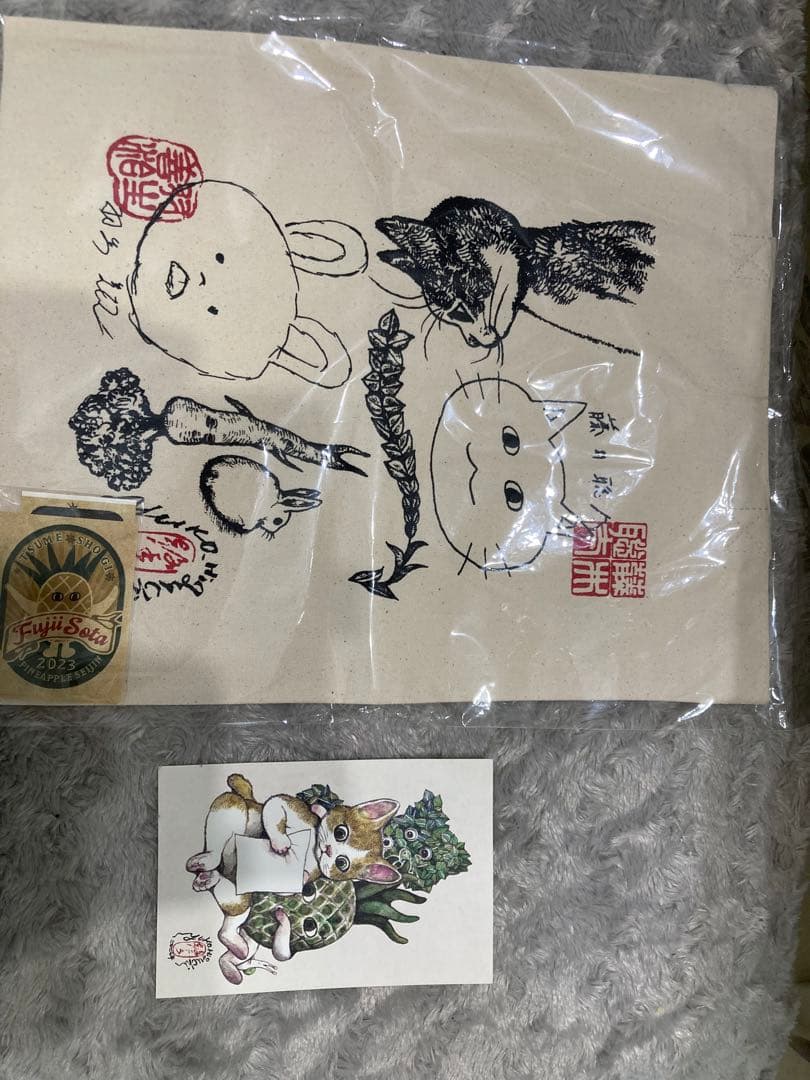 ヒグチユウコ　藤井聡太他　エコバッグ