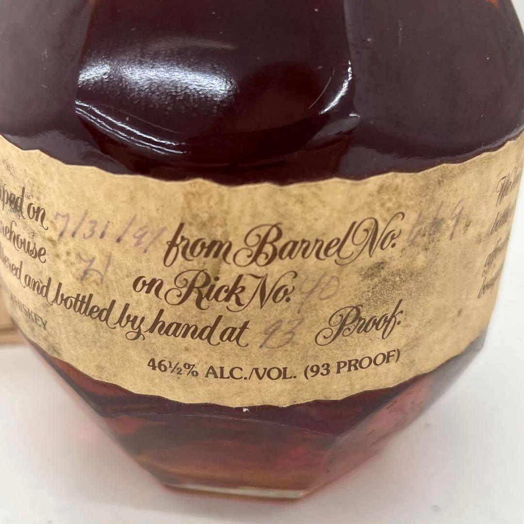 [未開栓] Blanton's ブラントン バーボンウイスキー 1991年