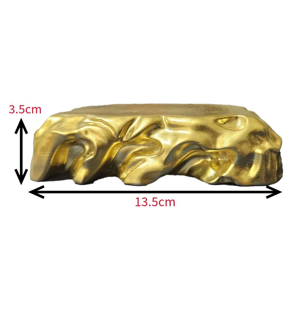 三面大黒天-手彫り仕上げ-黄金-黒檀-基本セット