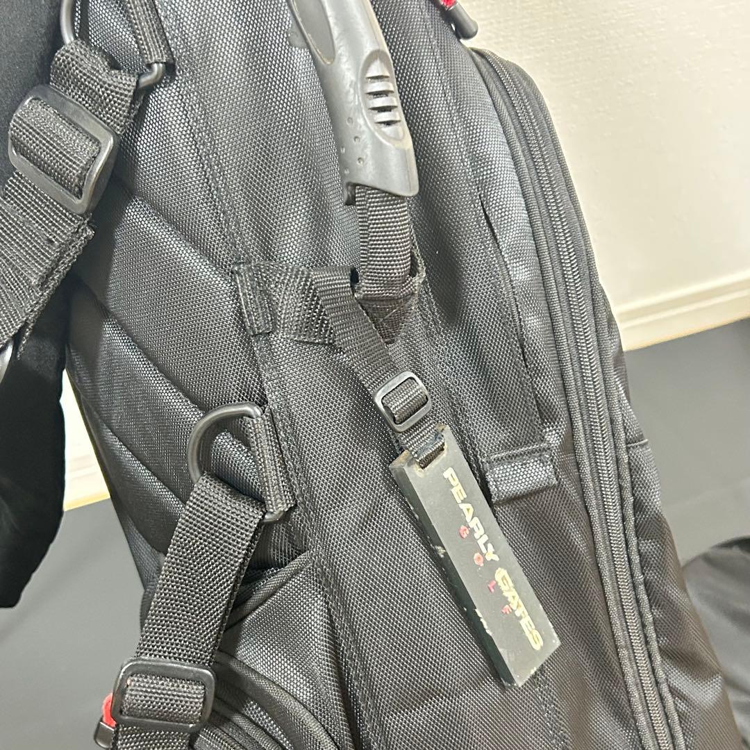 パーリーゲイツ キャディバッグ ブラック スタンド式