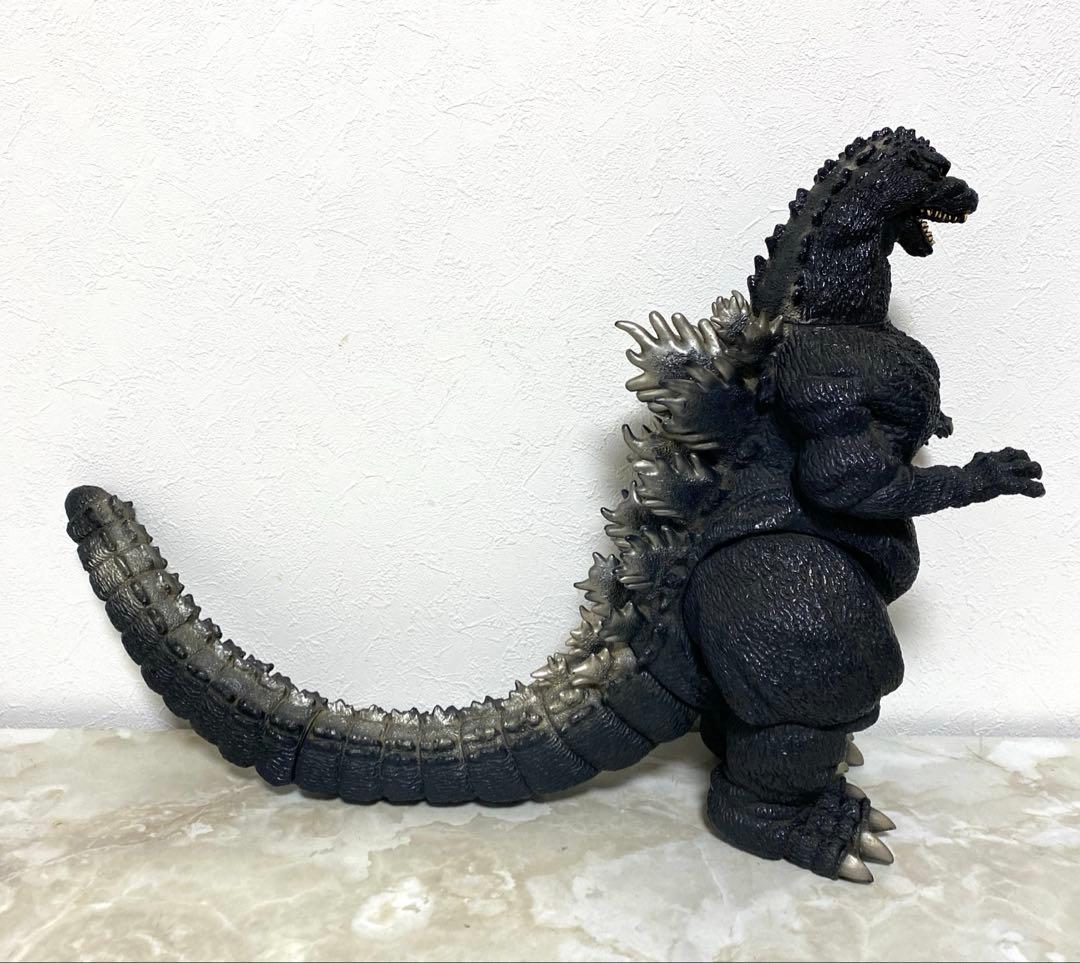 希少 当時物 1991 ゴジラ 1/270 ビッグサイズ ソフビ 硬質 日本製