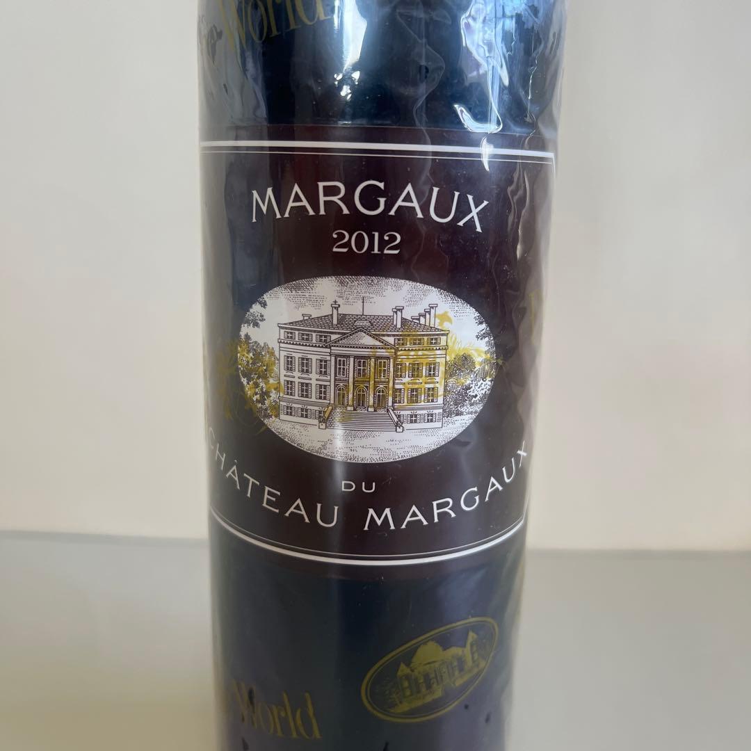 希少・正規品シャトー・マルゴー 2012 格付第1級・フルボトル未開栓