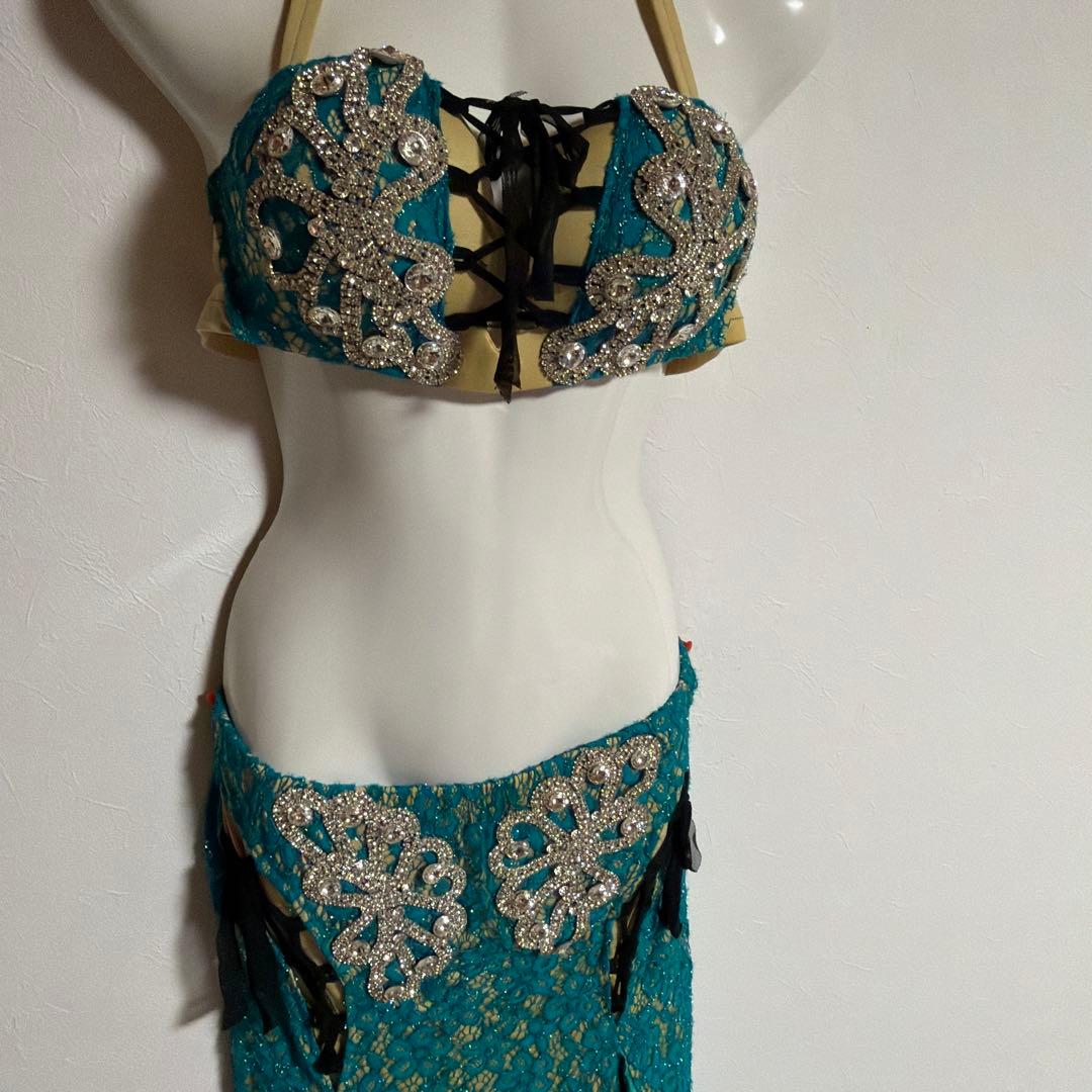 ベリーダンス セットアップ ターコイズEgypt