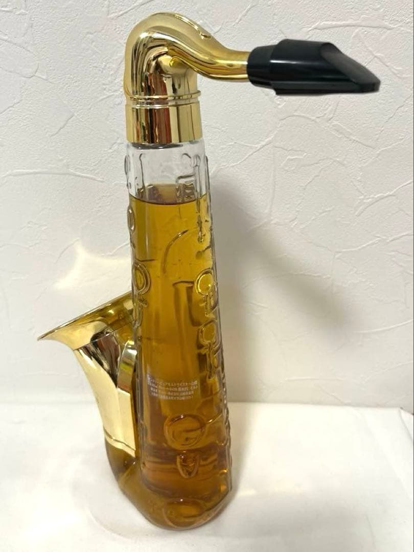 【値下・未開封】サントリーウイスキー　楽器シリーズ　サックス型【古酒】