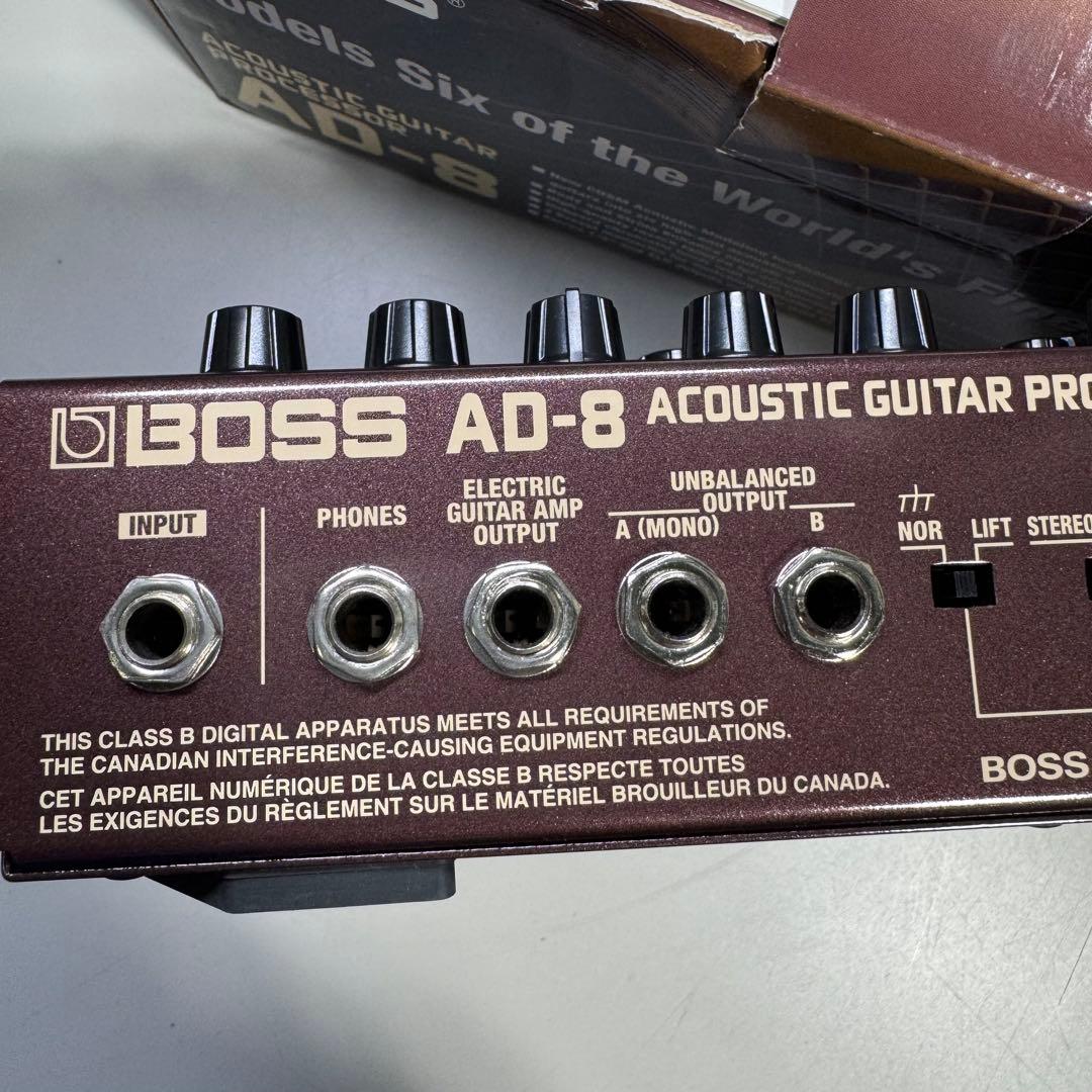 【‎ジャンク品】BOSS AD-8 アコースティックギター エフェクター