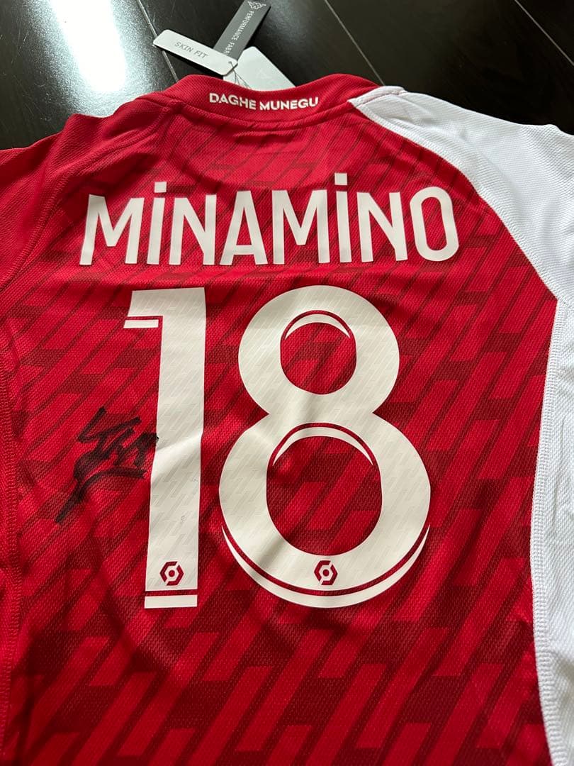 f*m様 ASモナコ 南野拓実 直筆サイン入りユニフォーム