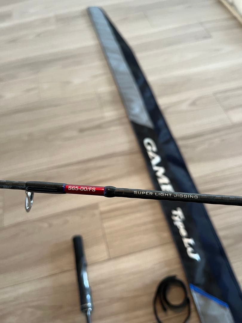 【美品】シマノ 21 ゲーム タイプLJ S65-00/FS フルソリッド