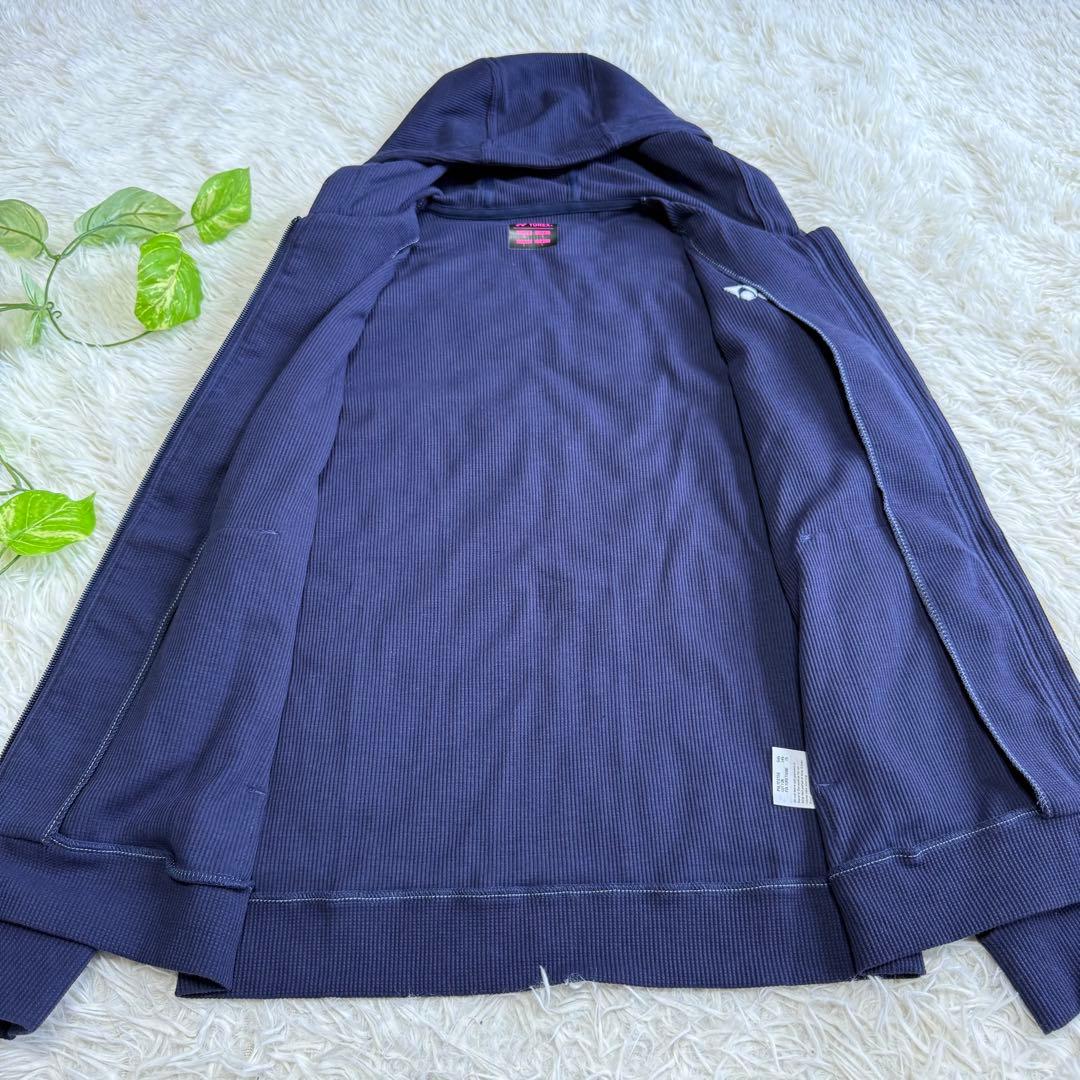 【ヨネックス】美品 セットアップ ジャージ上下 ネイビー Lサイズ レディース