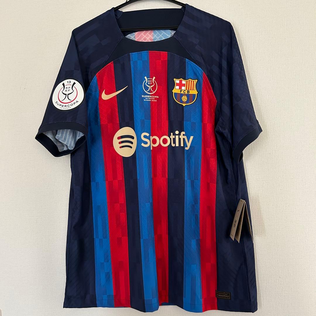 22-23 バルセロナ　ガビ　スーペルコパ　決勝　オーセンティック　ユニフォーム