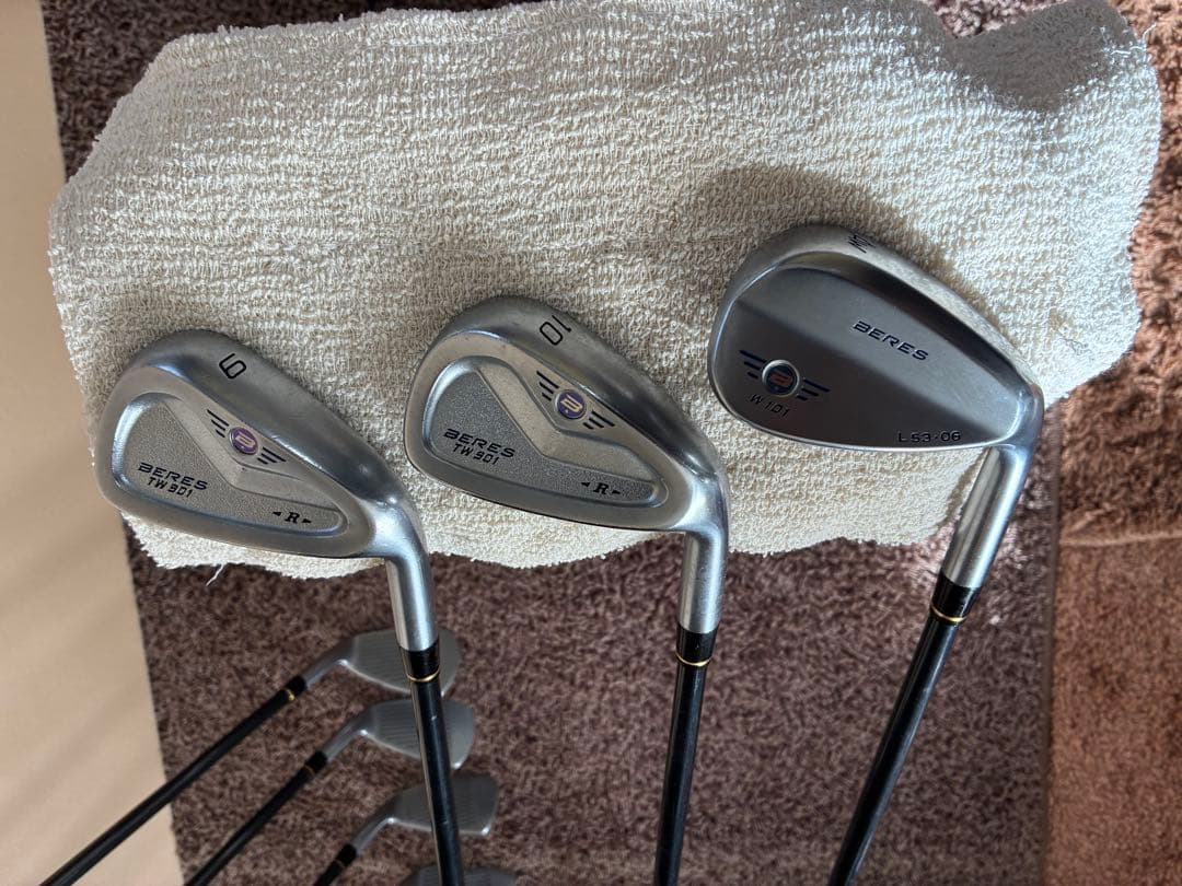 本間アイアン　ベレス　4から10番asまで8本セット