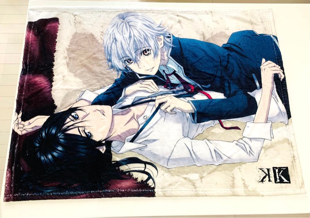アニメＫ★伊佐那社＆夜刀神狗朗 描き下ろしもふもふタオル・ソフト購入特典