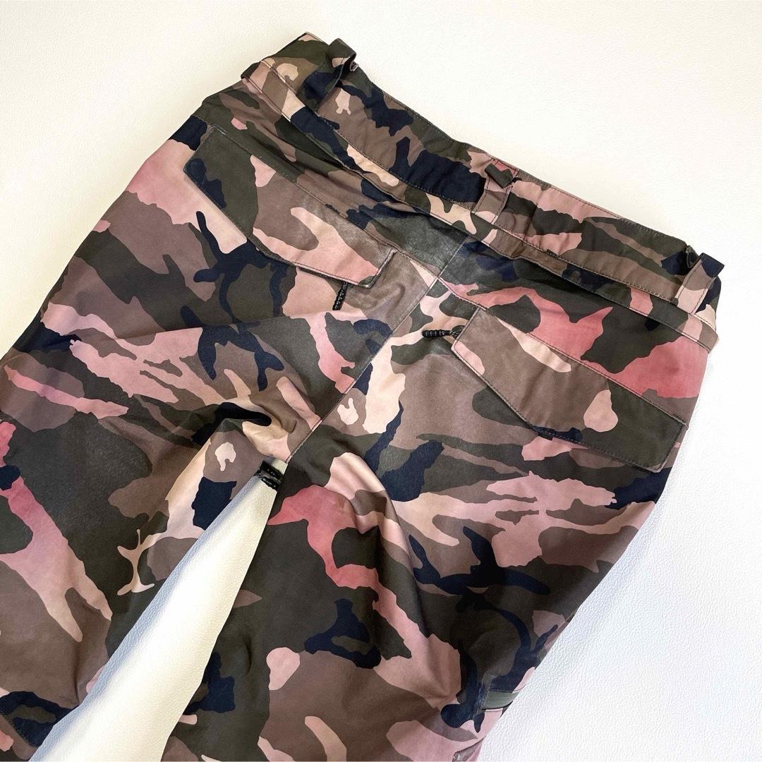 6671 ボルコム　パンツ　迷彩柄　ゴアテックス　カモフラ　スノボ　レディース